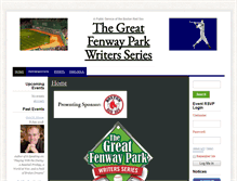 Tablet Screenshot of fenwayparkwriters.org